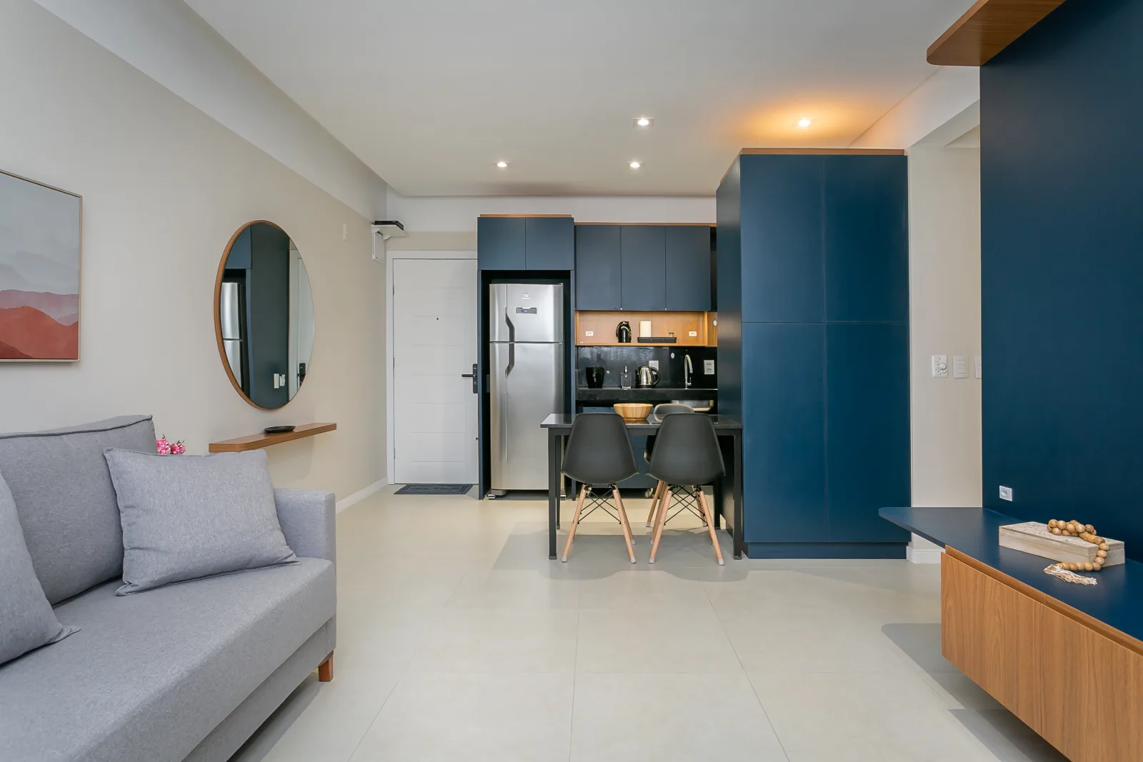 Excelente Studio mobiliado com móveis planejados de primeira Porteira fechada — foto 9