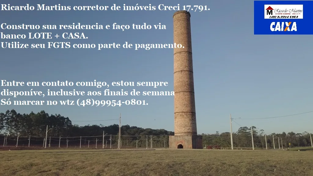 Loteamento Parque da Chaminé bairro Sangão