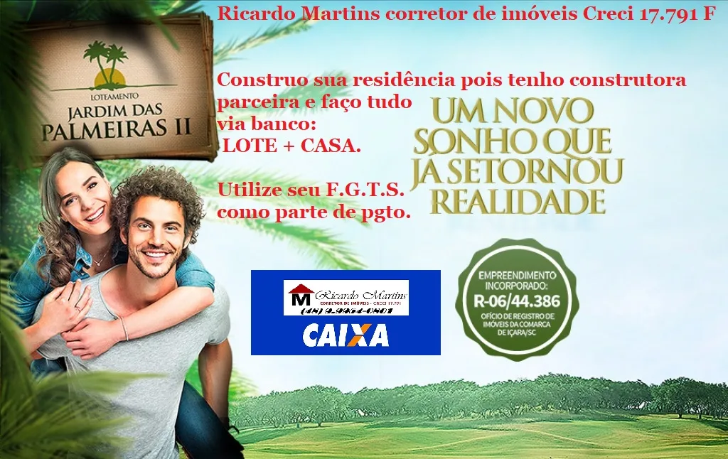 Loteamento Jardim das Palmeiras II Içara Demboski