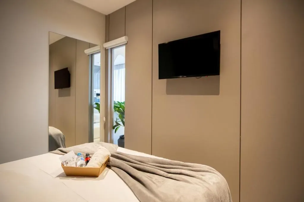 Elegance Bombinhas com Piscina Aquecida - Apartamento para 4 pessoas, Bombinhas, na Rua Lontra, 19 ap 305, ap 306, ap 307, ap em Bombinhas/SC — foto 35