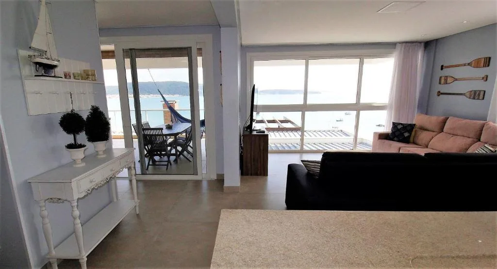1080 - Apartamento com vista para o mar em Bombinhas, Bombinhas, na Rua Garoupa Apto em Bombinhas/SC — foto 4