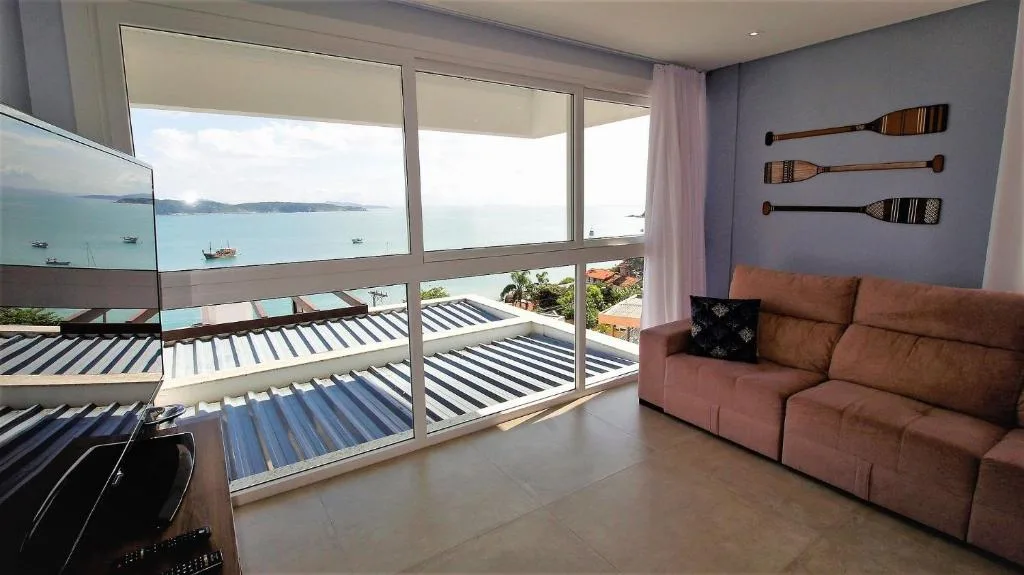 1080 - Apartamento com vista para o mar em Bombinhas, Bombinhas, na Rua Garoupa Apto em Bombinhas/SC — foto 11
