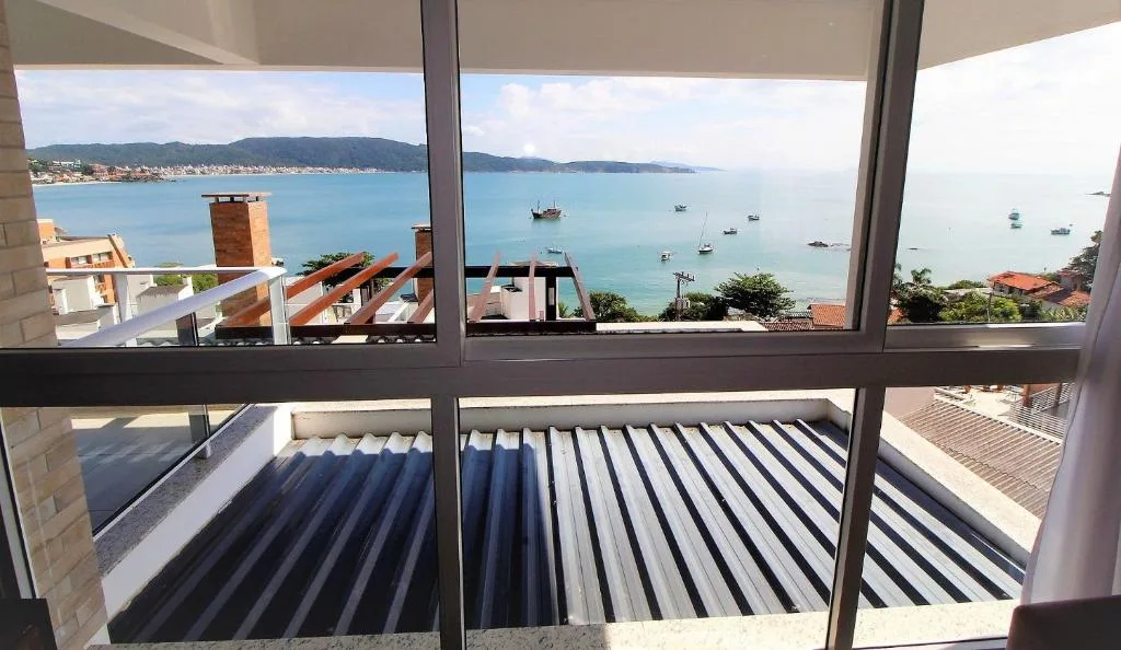 1080 - Apartamento com vista para o mar em Bombinhas, Bombinhas, na Rua Garoupa Apto em Bombinhas/SC — foto 12