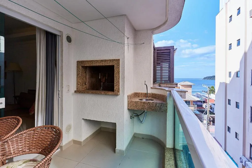 1054 - Apartamento Centro de Bombinhas - Vista Mar - 1 Vaga Garagem - 50 metros Praia, Bombinhas, na 986 Avenida Vereador Manoel dos Santos 303A em Bombinhas/SC — foto 26