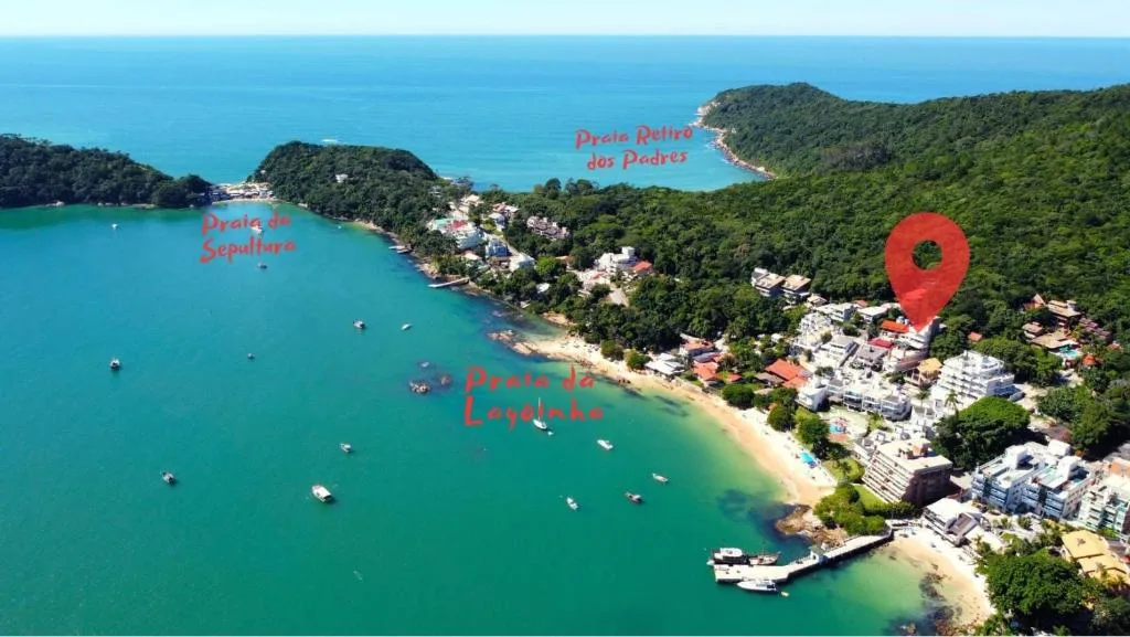 1080 - Apartamento com vista para o mar em Bombinhas, Bombinhas, na Rua Garoupa Apto em Bombinhas/SC — foto 44