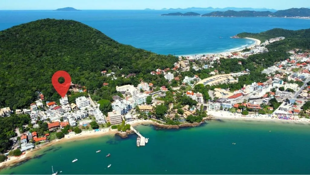 1080 - Apartamento com vista para o mar em Bombinhas, Bombinhas, na Rua Garoupa Apto em Bombinhas/SC — foto 45