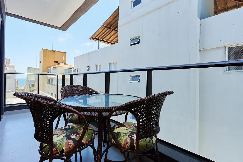 CÓD. 1129 - Apartamento com 01 quarto, vista mar com rooftop, e piscina, Bombinhas, na 141 Rua Pica-Pau em Bombinhas/SC — foto 5