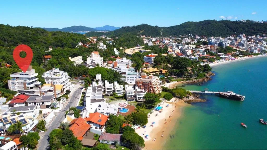 1083 - Apartamento com vista para o mar em Bombinhas, Bombinhas, na 310 Av. Garoupas em Bombinhas/SC — foto 2