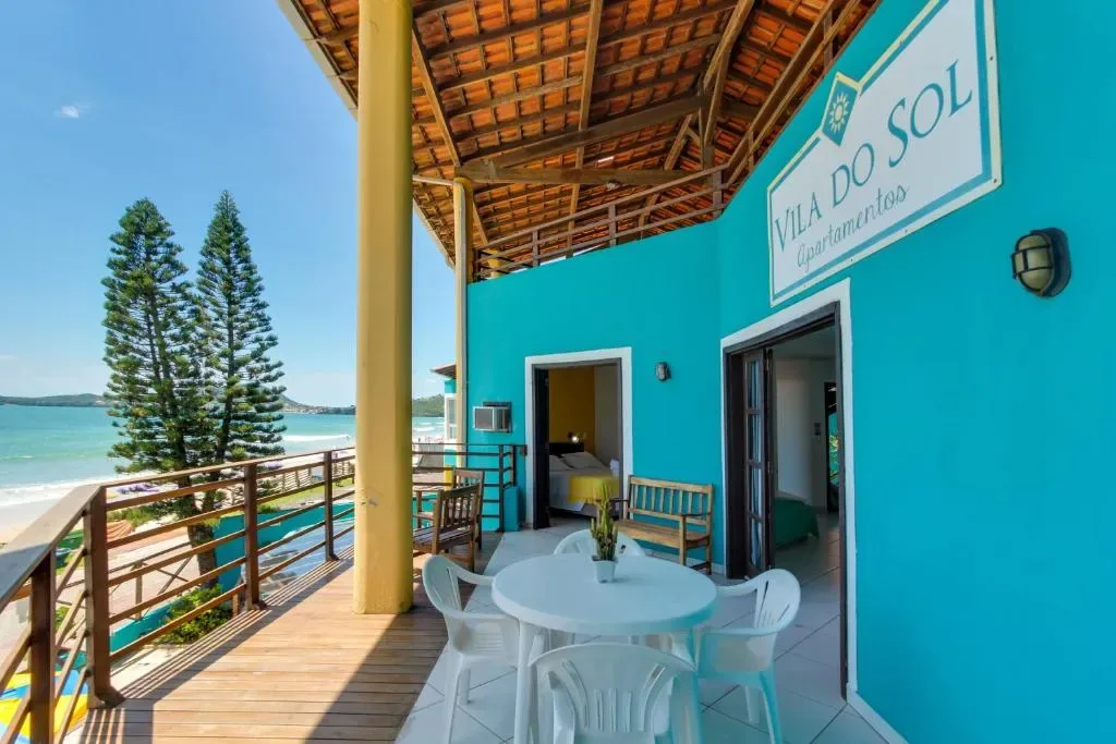 Residencial Vila do Sol, Apartamentos com pé na areia, Bombinhas, na Rua Leopoldo Zarling em Bombinhas/SC — foto 45
