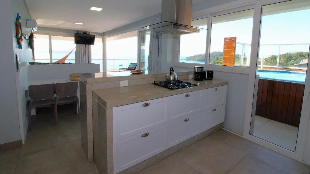 Flat Vista para o Mar e Piscina em Bombinhas 1082, Bombinhas, na 310 Av. Garoupas em Bombinhas/SC — foto 10