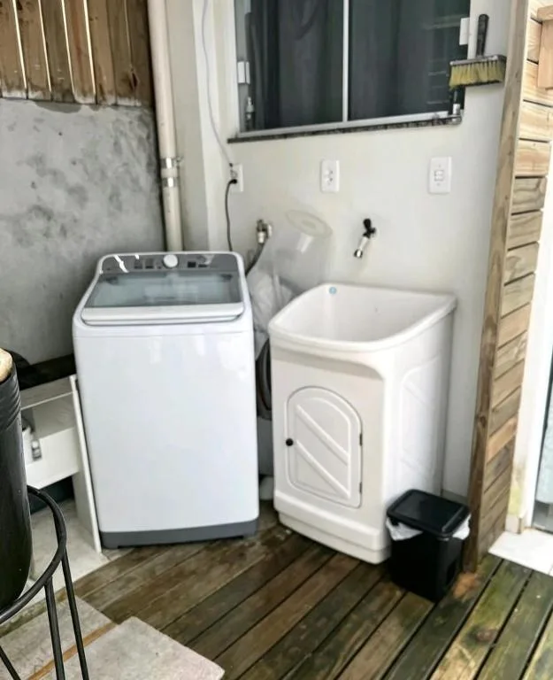 Casa inteira 3 quartos 6 pessoas com piscina de água salgada e hidromassagem em Porto Belo á 8 min do mar, Porto Belo, na R. Cap. Gualberto Leal Nunes em Porto Belo/SC — foto 13