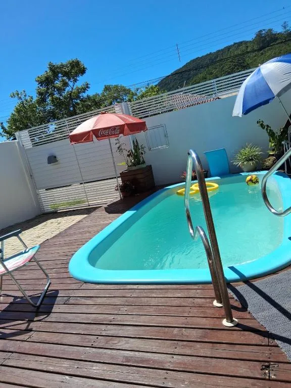 Casa inteira 3 quartos 6 pessoas com piscina de água salgada e hidromassagem em Porto Belo á 8 min do mar, Porto Belo, na R. Cap. Gualberto Leal Nunes em Porto Belo/SC — foto 25