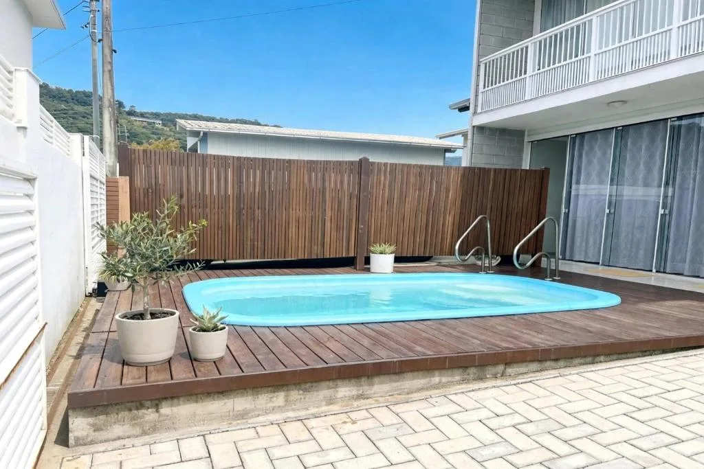 Casa inteira 3 quartos 6 pessoas com piscina de água salgada e hidromassagem em Porto Belo á 8 min do mar, Porto Belo, na R. Cap. Gualberto Leal Nunes em Porto Belo/SC — foto 39