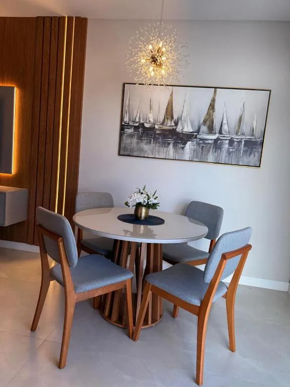 Apartamento moderno, a 200 metros da praia com pátio,piscina e churrasqueira privativa 2 vagas de garagem, Porto Belo, na Rua Lages, 54 - ap em Porto Belo/SC — foto 5