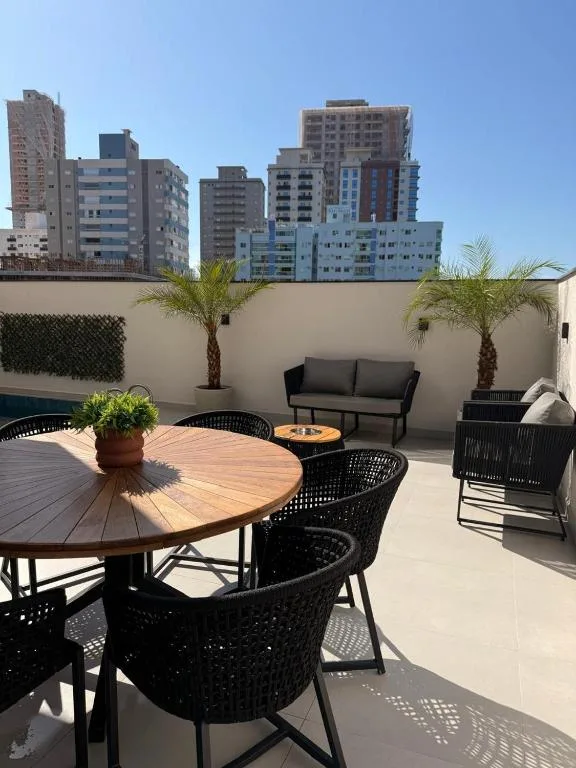 Apartamento moderno, a 200 metros da praia com pátio,piscina e churrasqueira privativa 2 vagas de garagem, Porto Belo, na Rua Lages, 54 - ap em Porto Belo/SC — foto 7