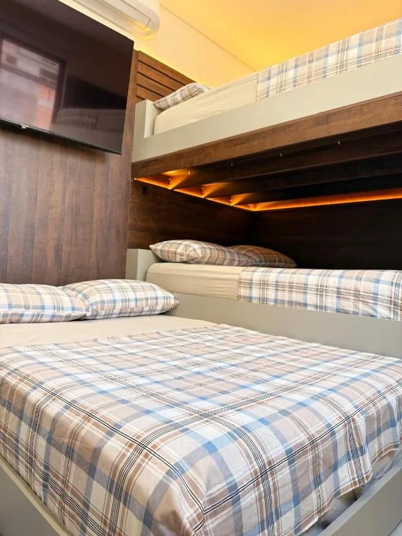 Apartamento moderno, a 200 metros da praia com pátio,piscina e churrasqueira privativa 2 vagas de garagem, Porto Belo, na Rua Lages, 54 - ap em Porto Belo/SC — foto 19