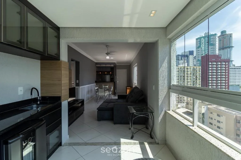 Apto c/ varanda 600m da orla Centro BC EJF0702, Balneário Camboriú, na 141 Rua 904 Apto 702, Edifício Furlan em Balneário Camboriú/SC — foto 4