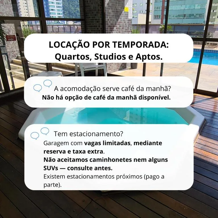 Stay - Apartamentos, Studios e Quartos - 400m da Praia Central, Balneário Camboriú, na Rua Alvin Bauer em Balneário Camboriú/SC