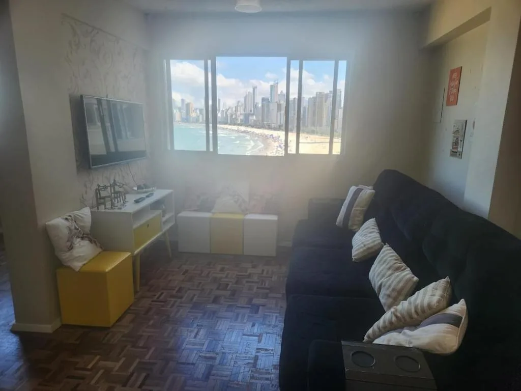 Apartamento frente mar Balneário Camburiu, Balneário Camboriú, na Apartamento em Balneirario Camboriú frentr mar otimo para receber familia 10 andar em Balneário Camboriú/SC