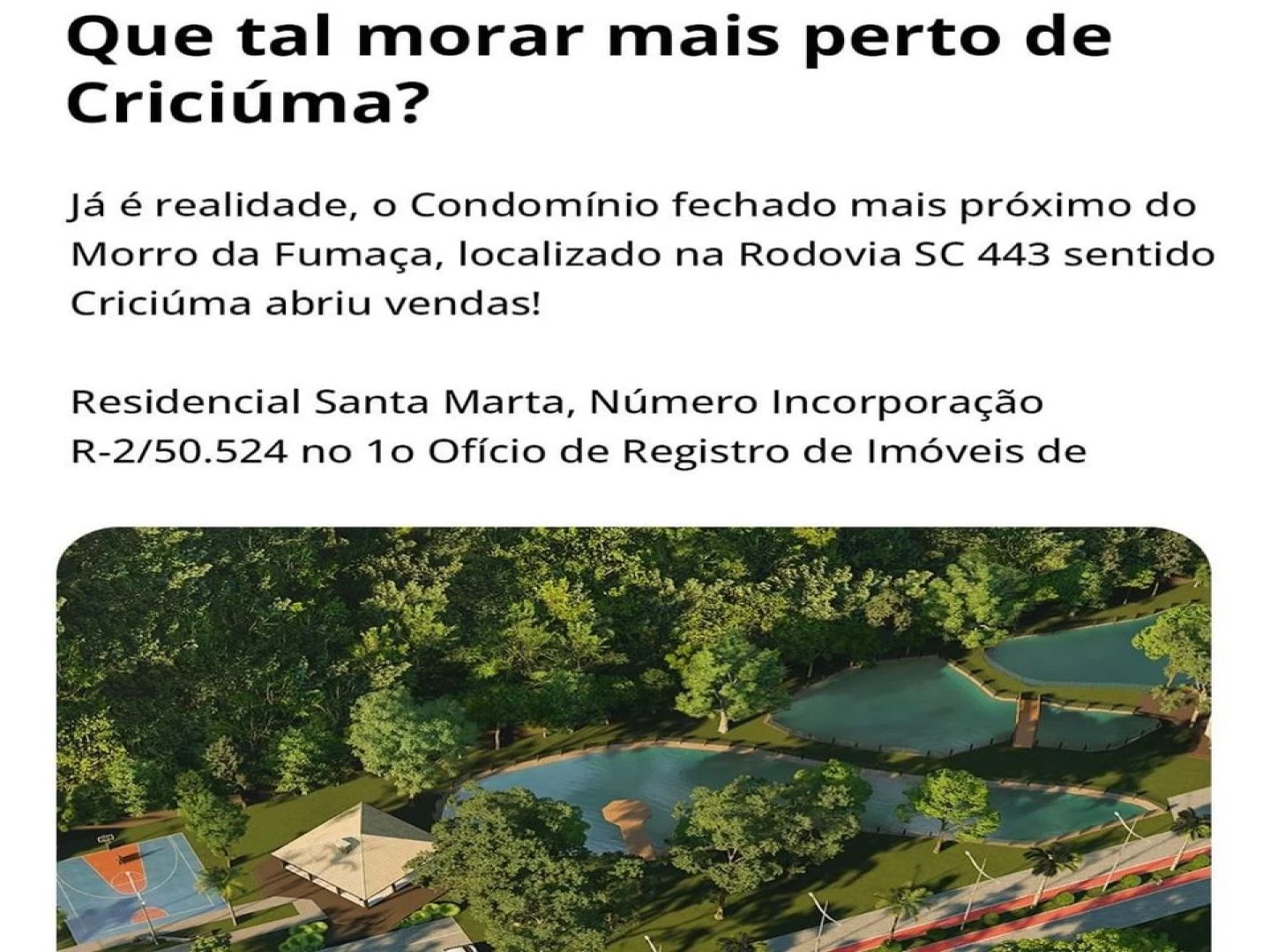 Condomínio Santa Marta bairro Demboski Içara — foto 7