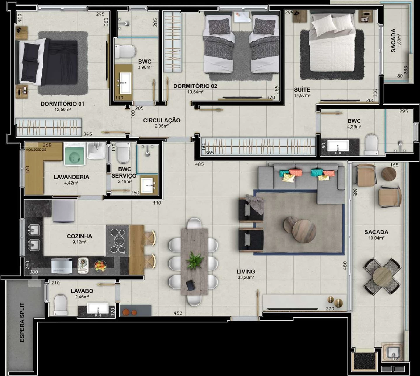 Dresden Pio Corrêa Criciúma apartamento venda — foto 10