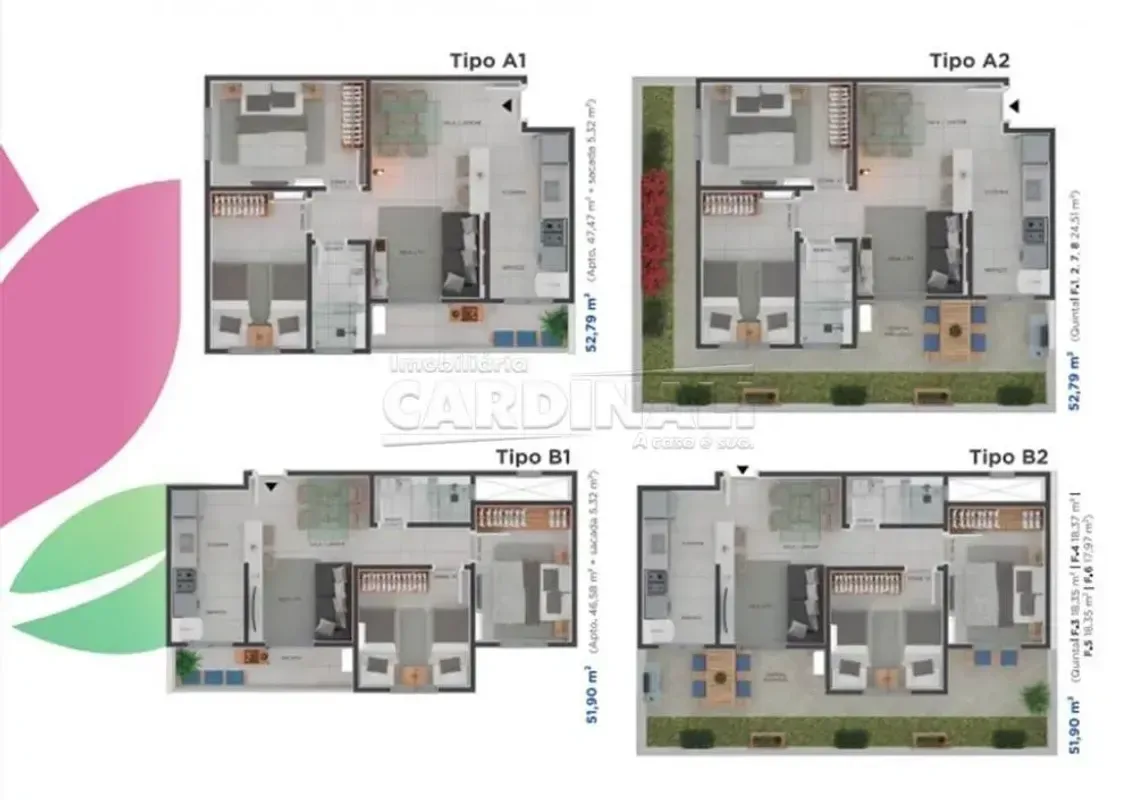 Apartamento para alugar com 53 m², 2 quartos, 1 banheiro, 1 vaga — foto 24