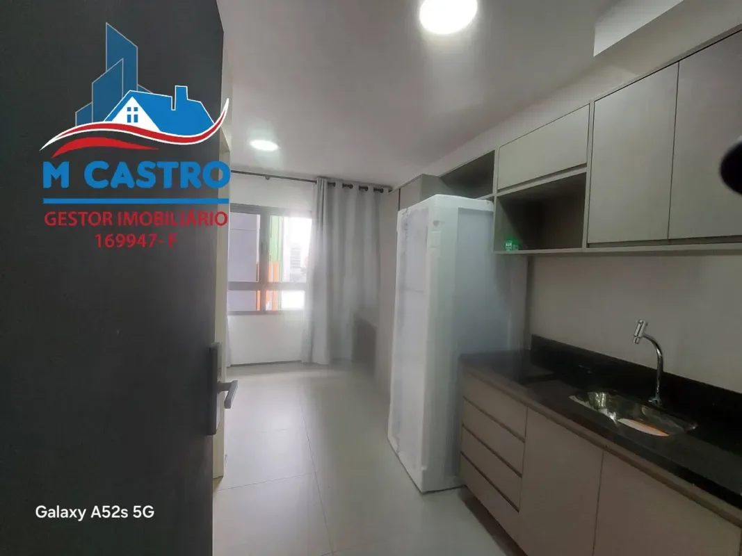 Apartamento para alugar com 18 m², 1 quarto, 1 banheiro em Santo Amaro, São Paulo/SP