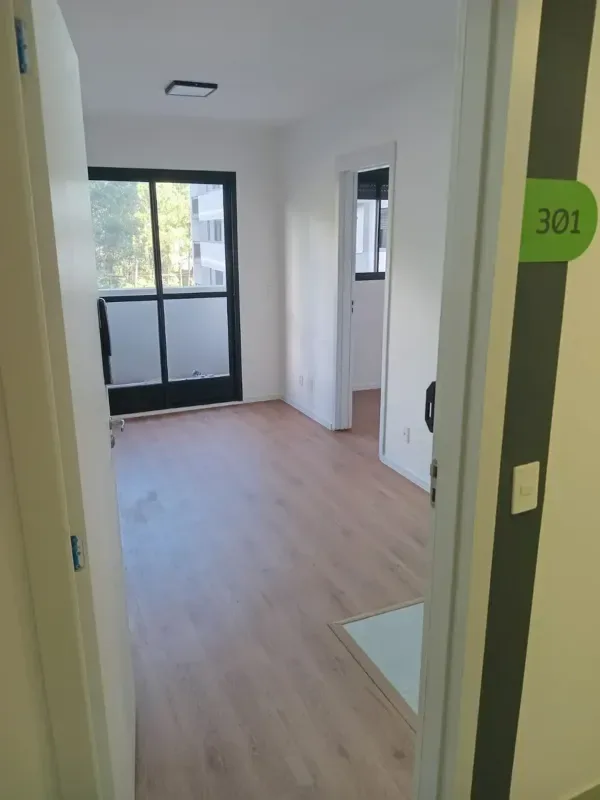 Apartamento para alugar com 39 m², 2 quartos, 1 banheiro em Santo Amaro, São Paulo/SP