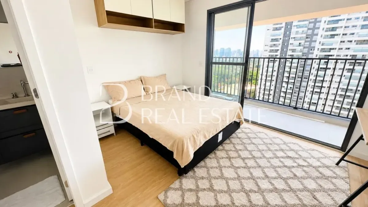 Kitnet/Conjugado para alugar com 24 m², 1 quarto, 1 banheiro em Santo Amaro, São Paulo/SP — foto 2