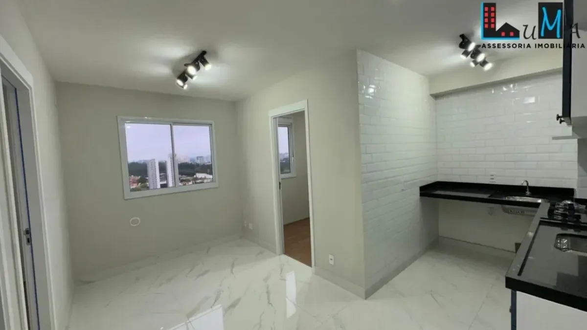 Apartamento para alugar com 37 m², 2 quartos, 1 banheiro em Santo Amaro, São Paulo/SP — foto 2