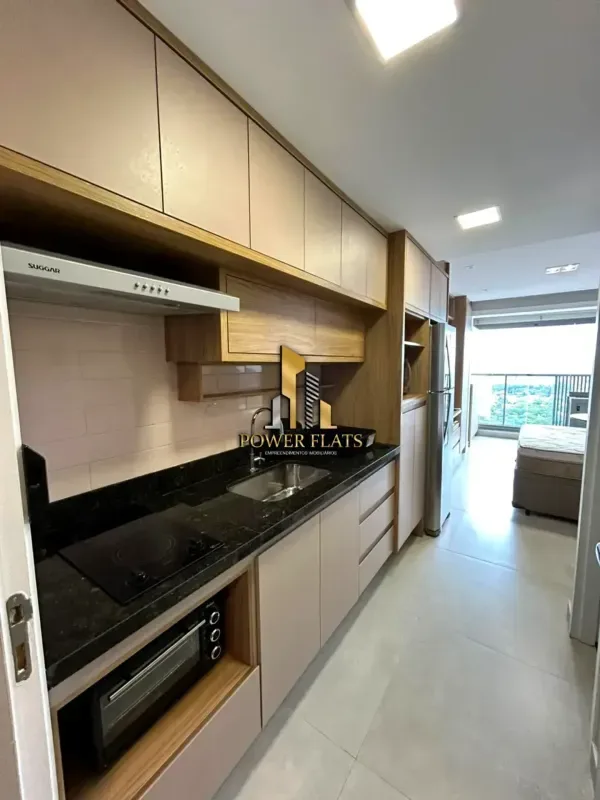 Flat para alugar com 30 m², 1 quarto, 1 banheiro, 1 vaga em Santo Amaro, São Paulo/SP — foto 7