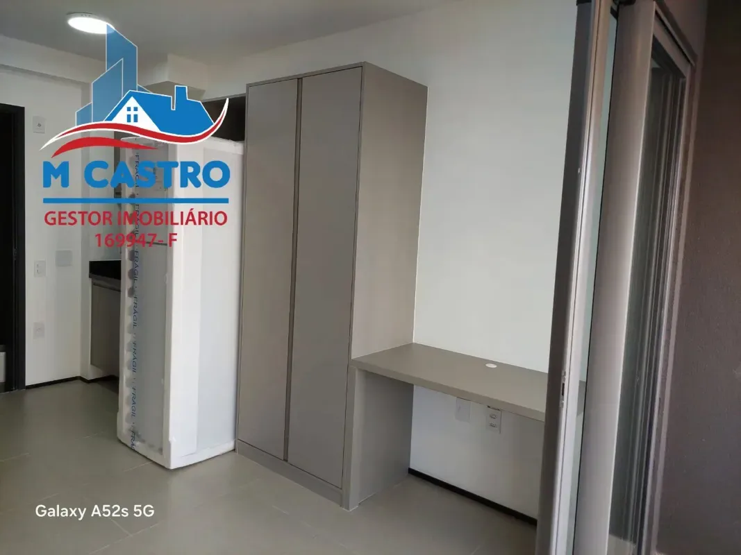 Apartamento para alugar com 22 m², 1 quarto, 1 banheiro em Santo Amaro, São Paulo/SP