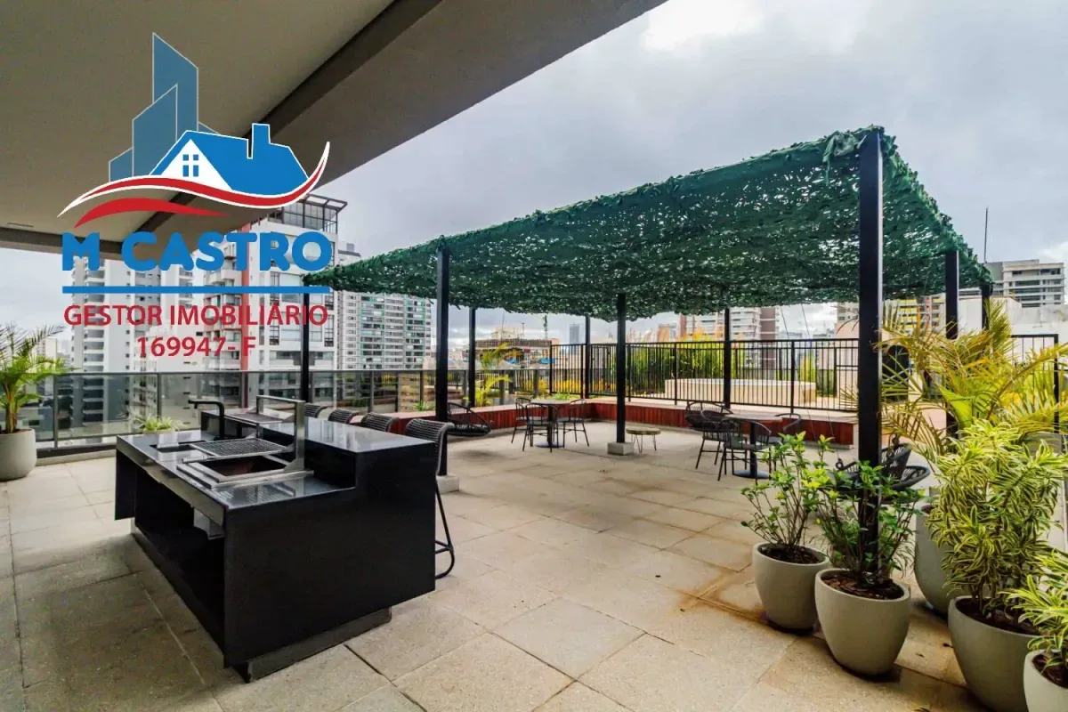 Apartamento para alugar com 22 m², 1 quarto, 1 banheiro em Santo Amaro, São Paulo/SP — foto 18