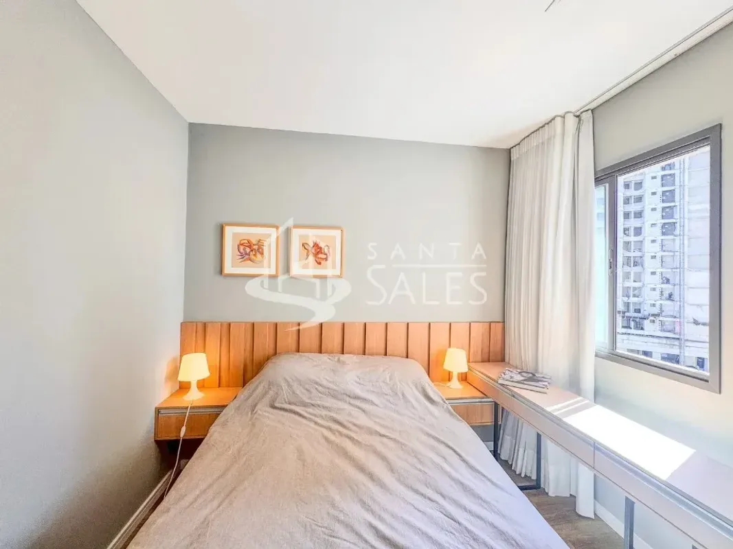 Apartamento para alugar com 21 m², 1 quarto, 1 banheiro em Santo Amaro, São Paulo/SP — foto 4