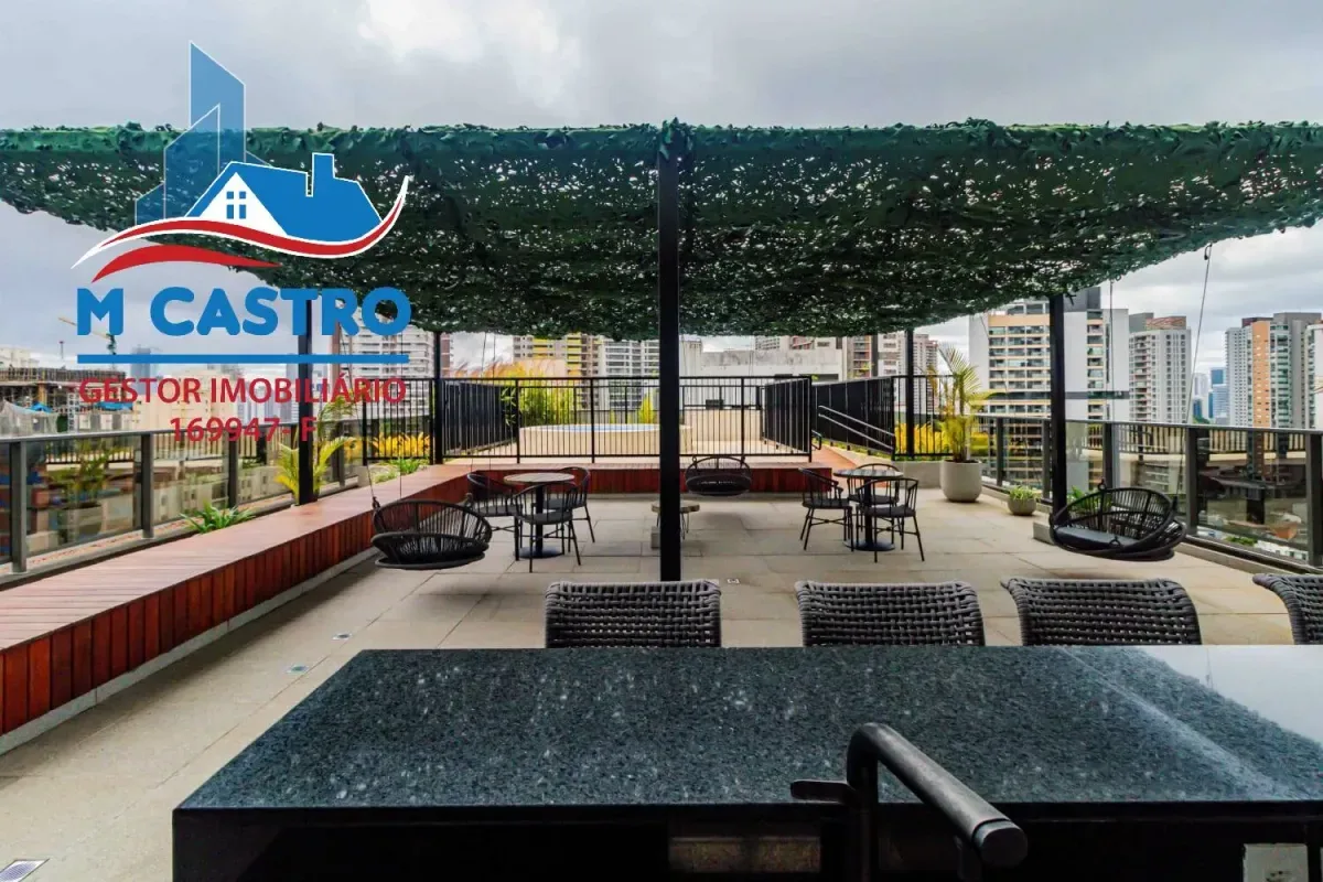 Apartamento para alugar com 22 m², 1 quarto, 1 banheiro em Santo Amaro, São Paulo/SP — foto 19