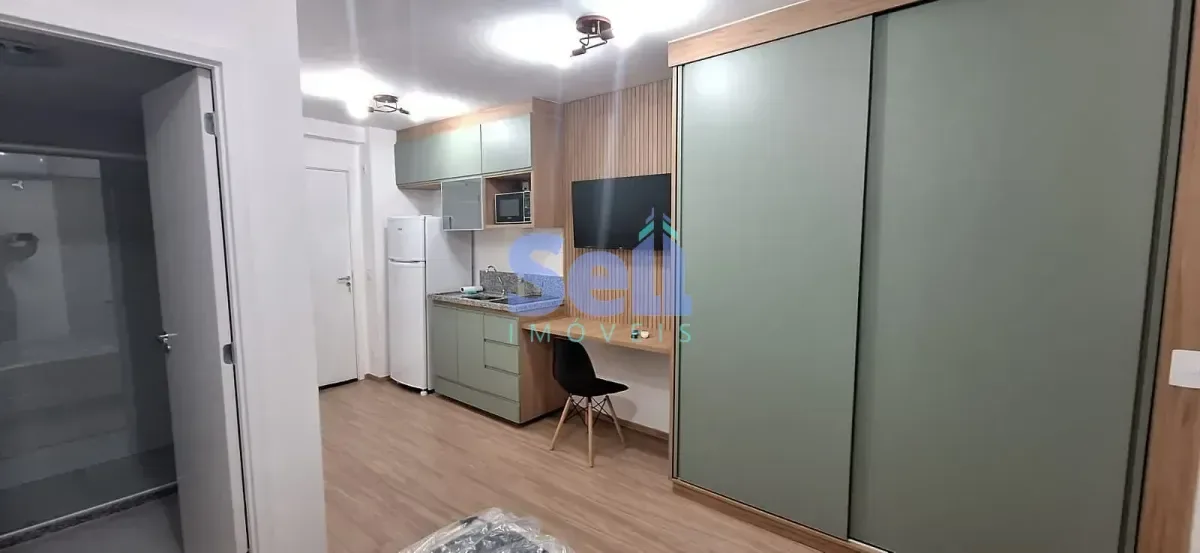 Studio para alugar com 27 m², 1 quarto, 1 banheiro em Santo Amaro, São Paulo/SP