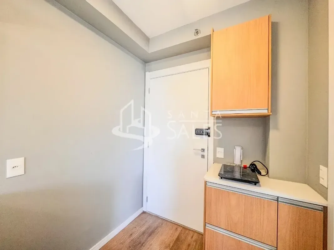 Apartamento para alugar com 21 m², 1 quarto, 1 banheiro em Santo Amaro, São Paulo/SP — foto 7
