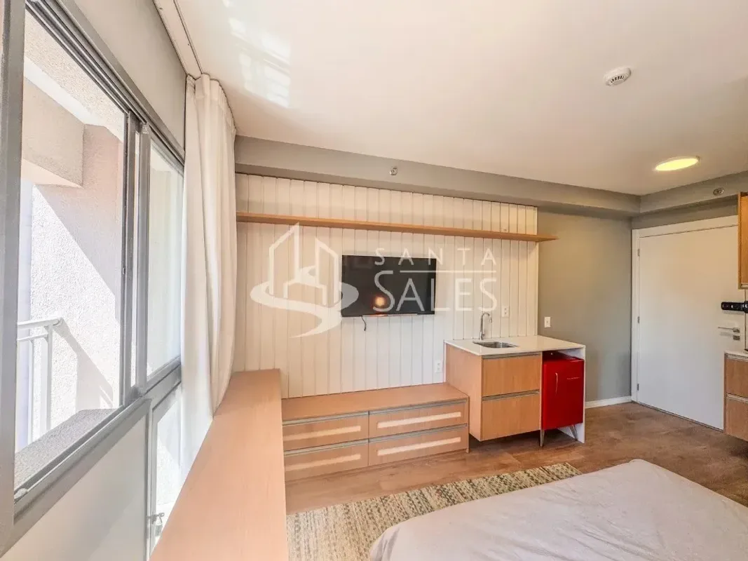 Apartamento para alugar com 21 m², 1 quarto, 1 banheiro em Santo Amaro, São Paulo/SP — foto 10