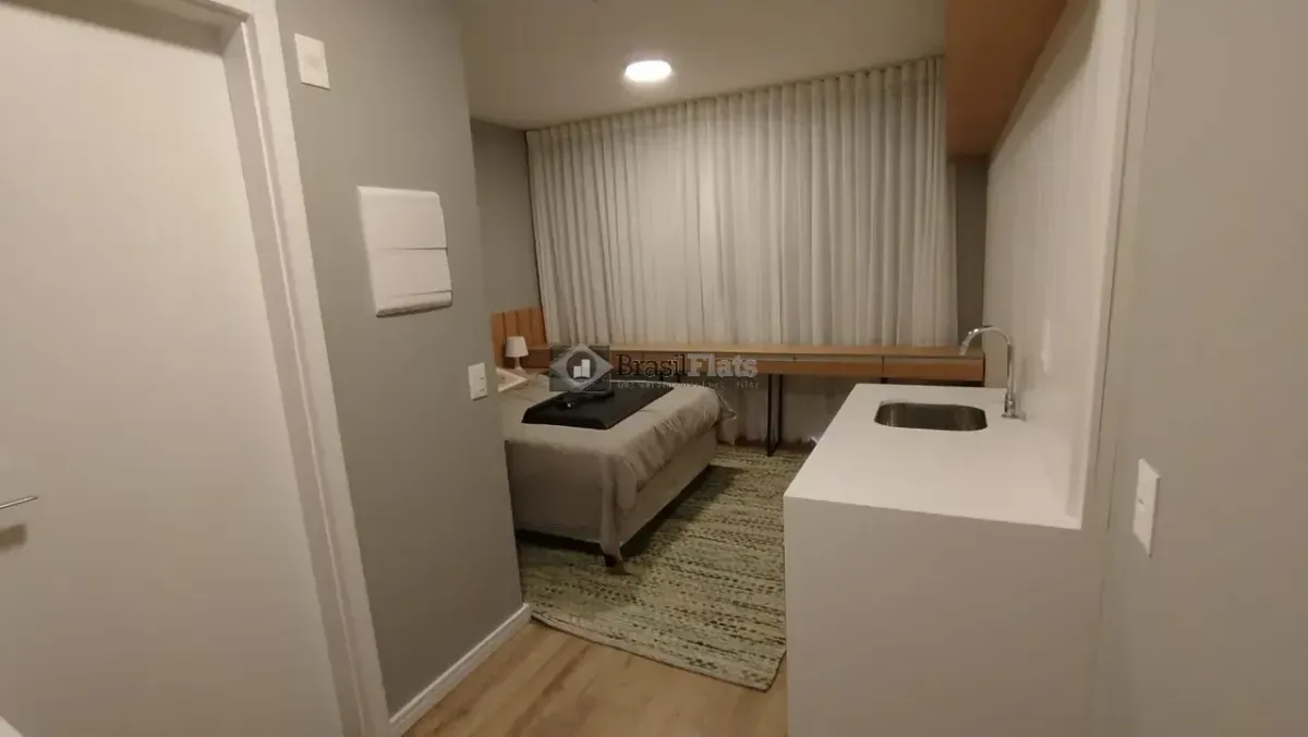 Apartamento para alugar com 21 m², 1 quarto, 1 banheiro em Brooklin, São Paulo/SP — foto 5