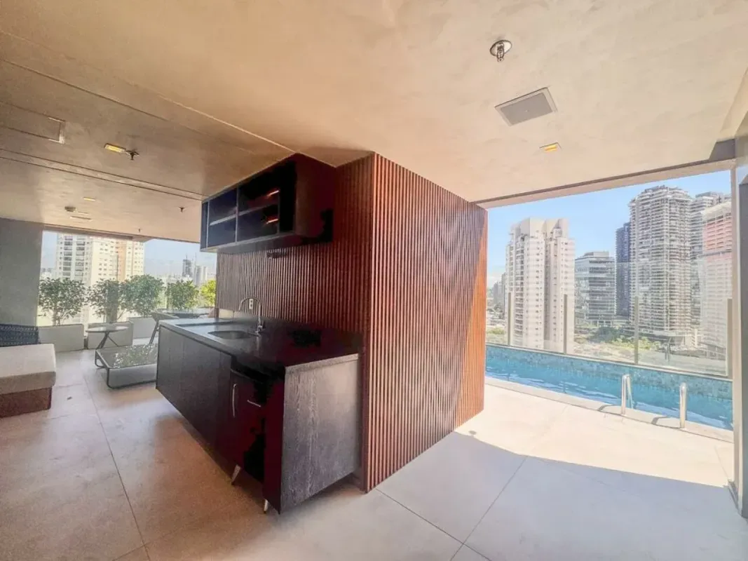 Apartamento para alugar com 21 m², 1 quarto, 1 banheiro em Santo Amaro, São Paulo/SP — foto 18