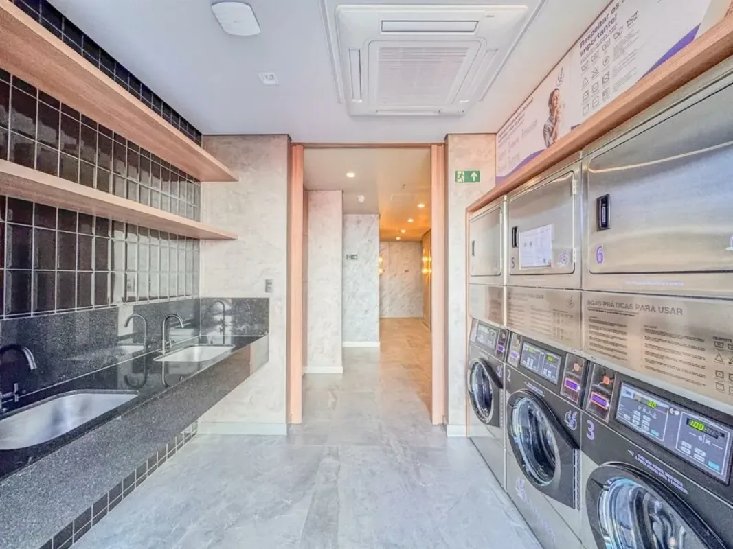 Apartamento para alugar com 21 m², 1 quarto, 1 banheiro em Santo Amaro, São Paulo/SP — foto 25