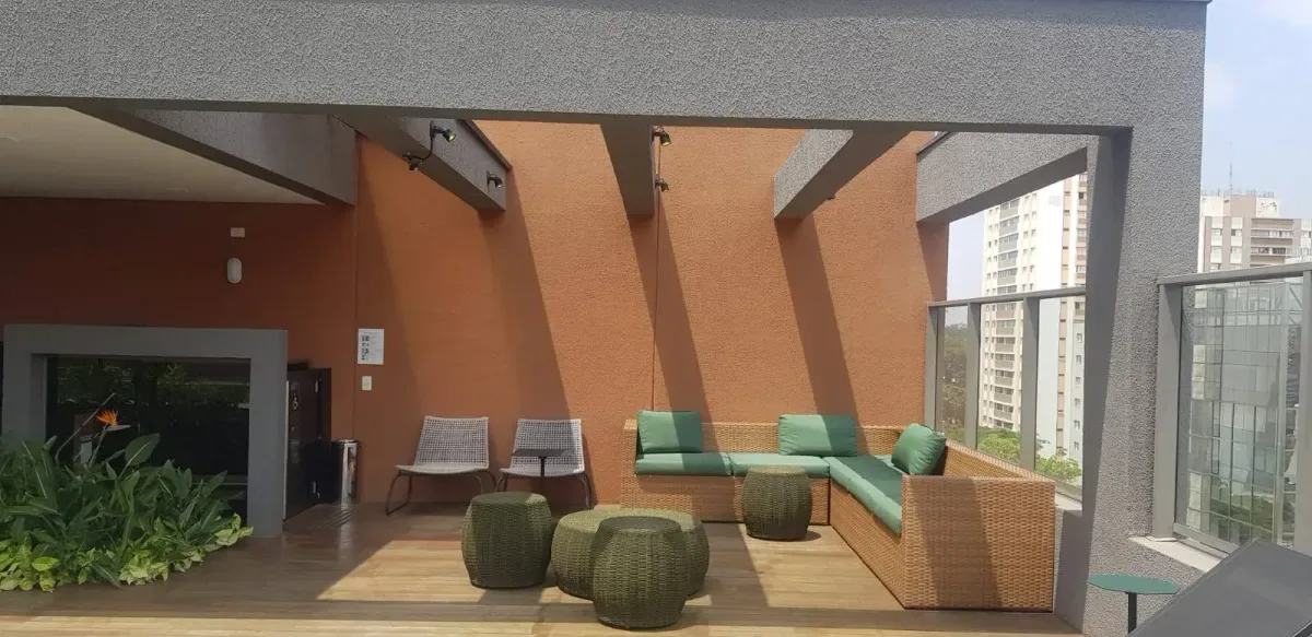 Apartamento para alugar com 27 m², 1 quarto, 1 banheiro em Santo Amaro, São Paulo/SP — foto 13