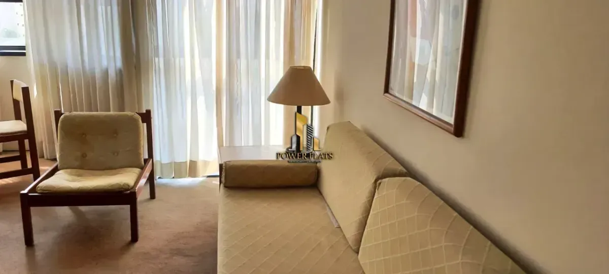 Flat para alugar com 50 m², 1 quarto, 1 banheiro, 1 vaga em Campo Belo, São Paulo/SP — foto 3