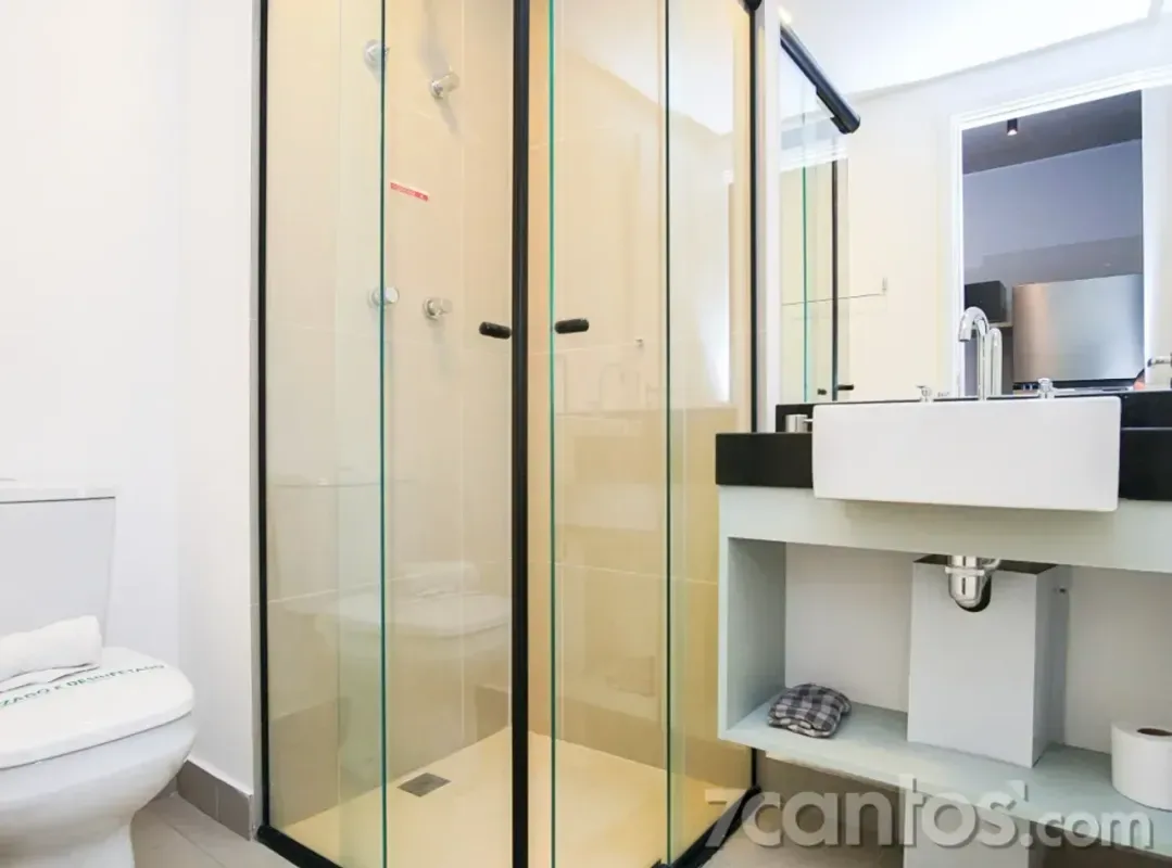 Apartamento para alugar com 25 m², 1 quarto, 1 banheiro em Santo Amaro, São Paulo/SP — foto 4