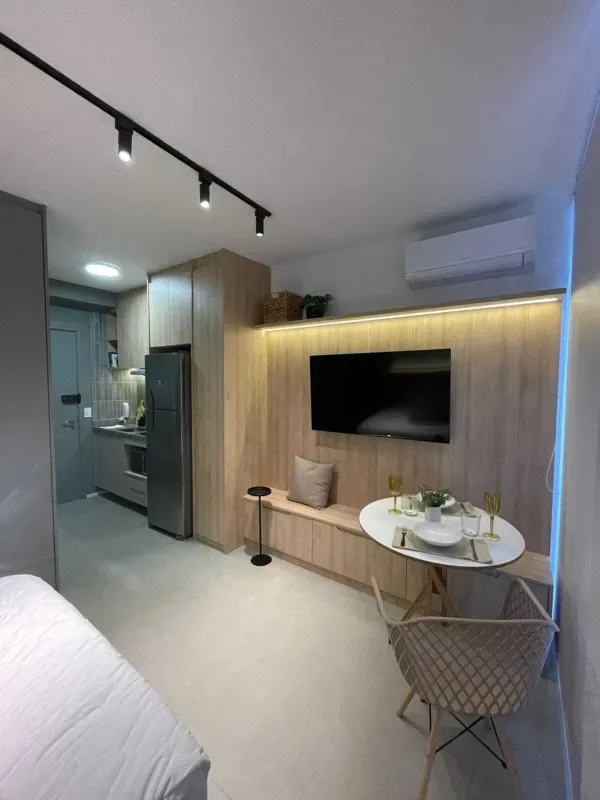 Apartamento para alugar com 24 m², 1 quarto, 1 banheiro em Santo Amaro, São Paulo/SP — foto 9