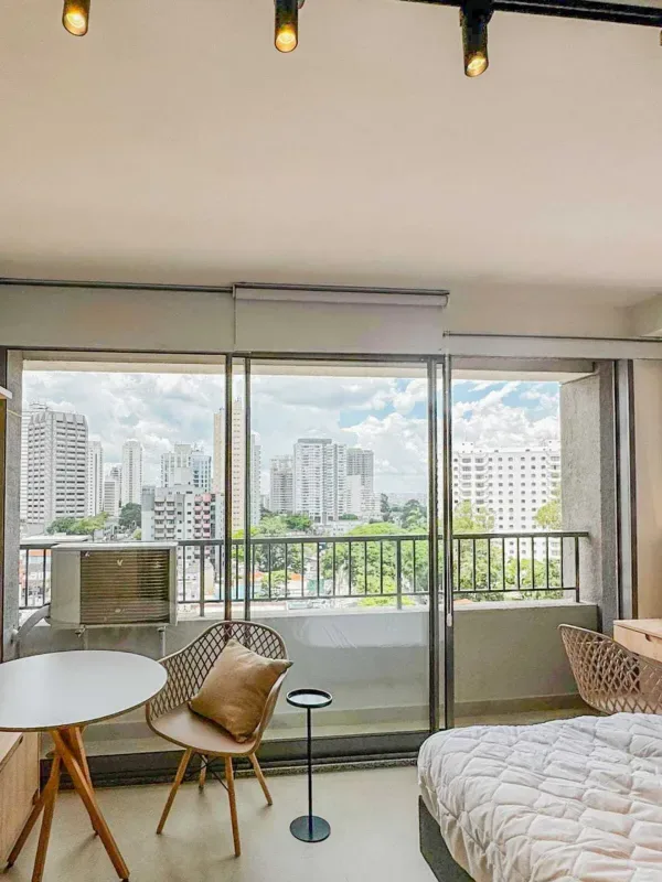Apartamento para alugar com 24 m², 1 quarto, 1 banheiro em Santo Amaro, São Paulo/SP — foto 13