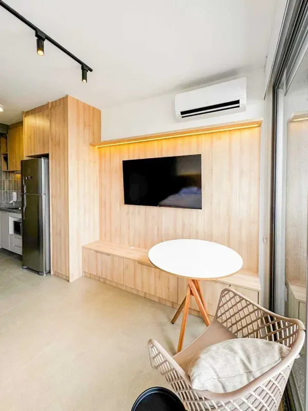 Apartamento para alugar com 24 m², 1 quarto, 1 banheiro em Santo Amaro, São Paulo/SP — foto 14