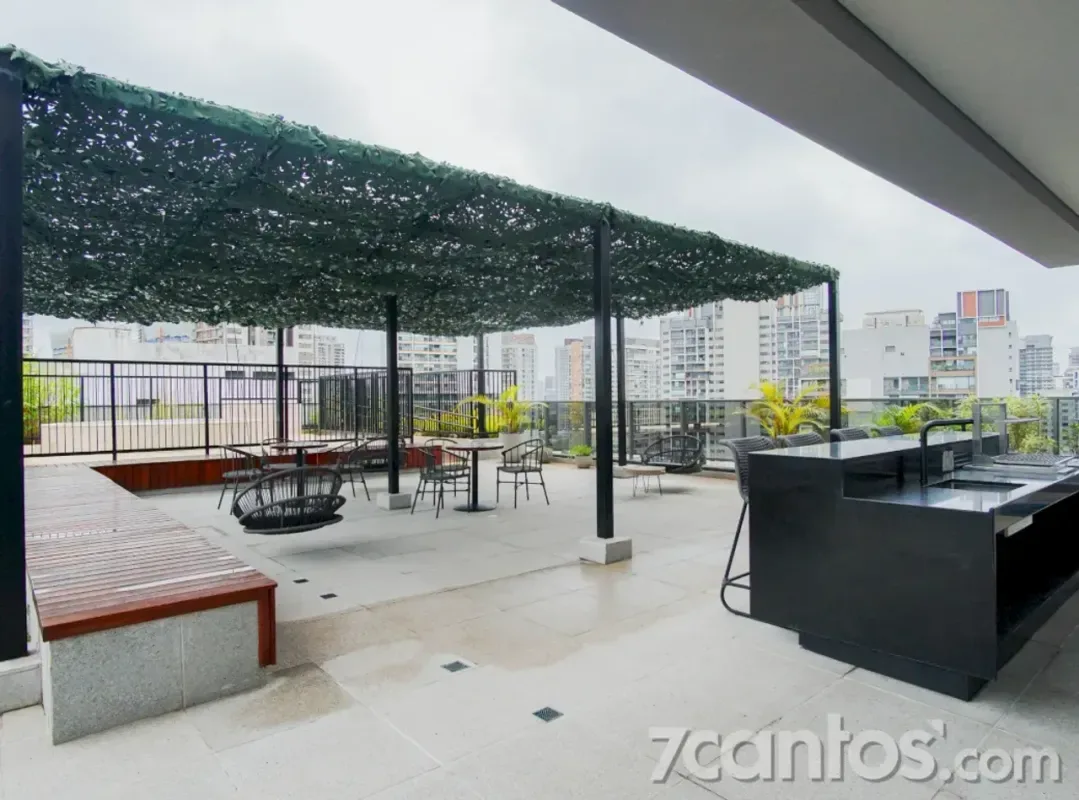 Apartamento para alugar com 25 m², 1 quarto, 1 banheiro em Santo Amaro, São Paulo/SP — foto 13