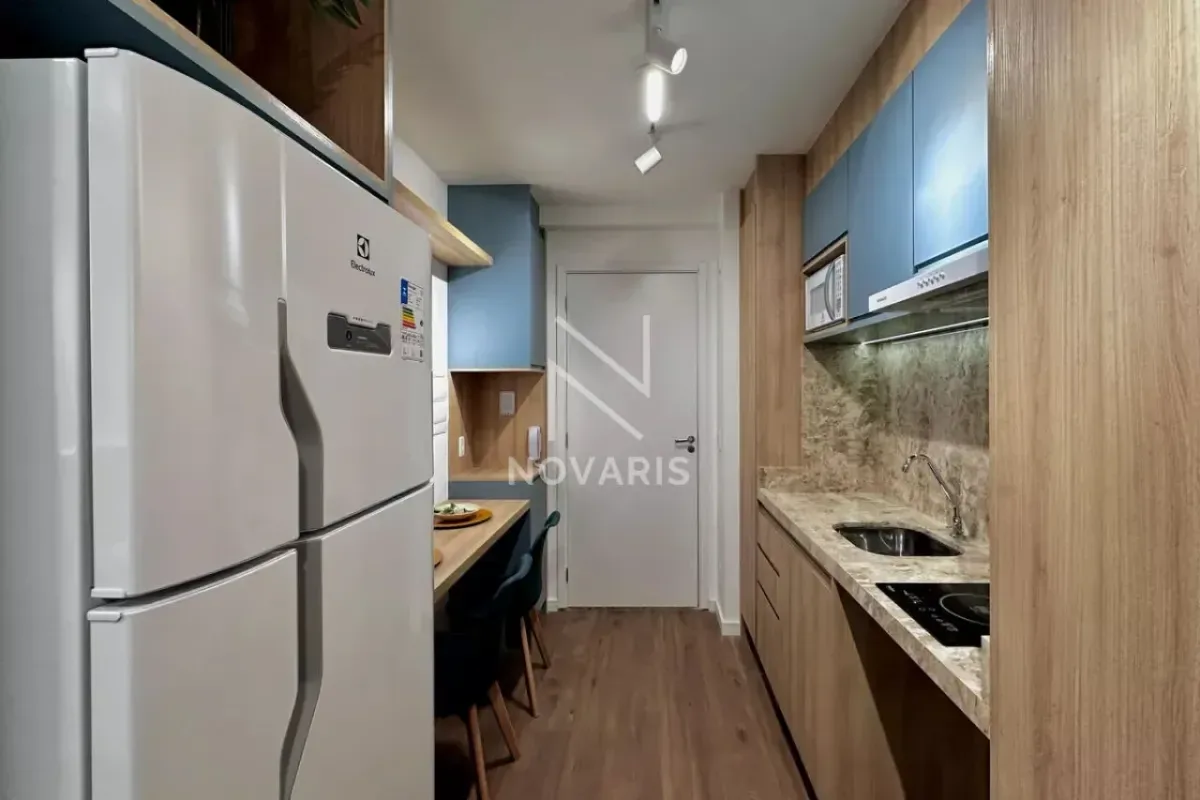 Apartamento para alugar com 26 m², 1 quarto, 1 banheiro em Santo Amaro, São Paulo/SP — foto 10