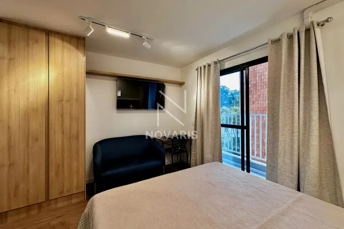 Apartamento para alugar com 26 m², 1 quarto, 1 banheiro em Santo Amaro, São Paulo/SP — foto 15